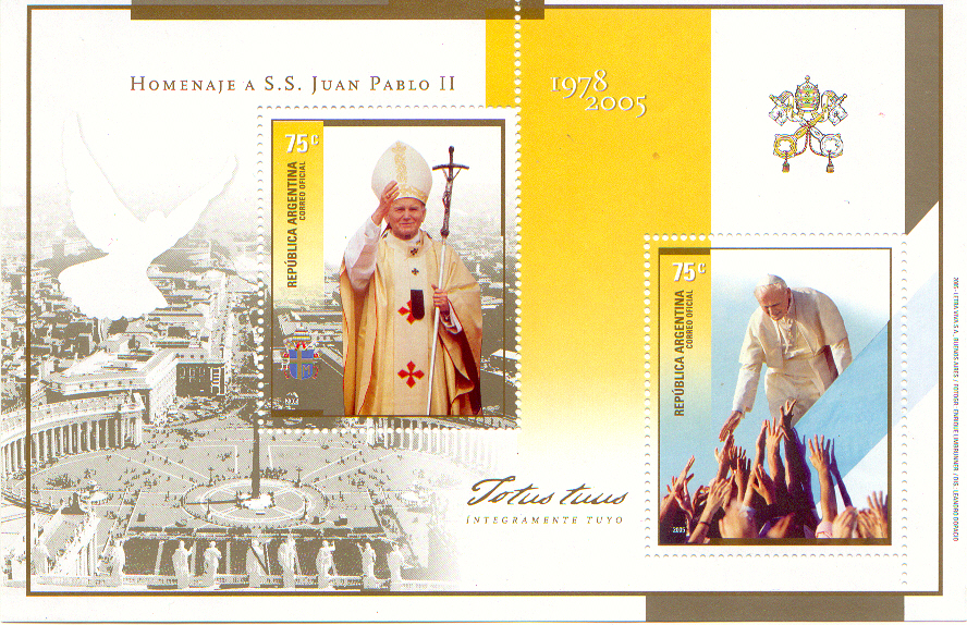 Juan Pablo II fallece finalizando la semana santa del ao 2005
