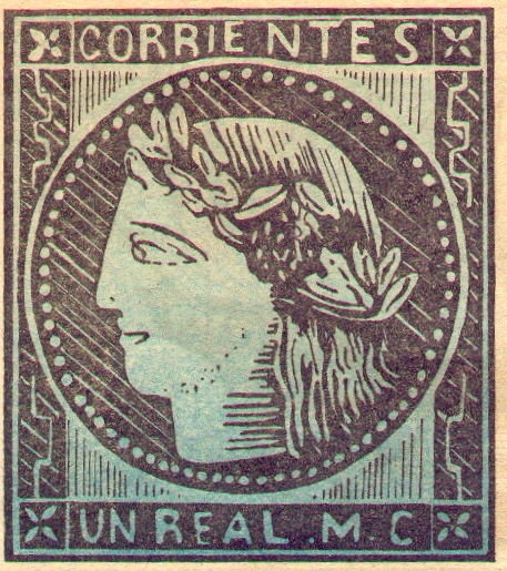 Primer sello postal argentino