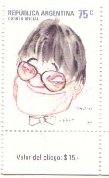Tato Bores on Postage Stamps