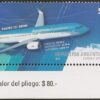 Boeing 737-800NG Vuelo Inaugural Buenos Aires - Usuhaia Aerolíneas Argentinas - Año de Emisión 2014