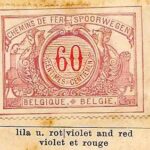Bélgica - Año 1903 - Chemins de Fer Spoorwegen