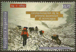 First climb to The Aconcagua Mountain