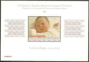 7-12-2003 Catharina Amalia Beatrix Carmen Victoria - 2003