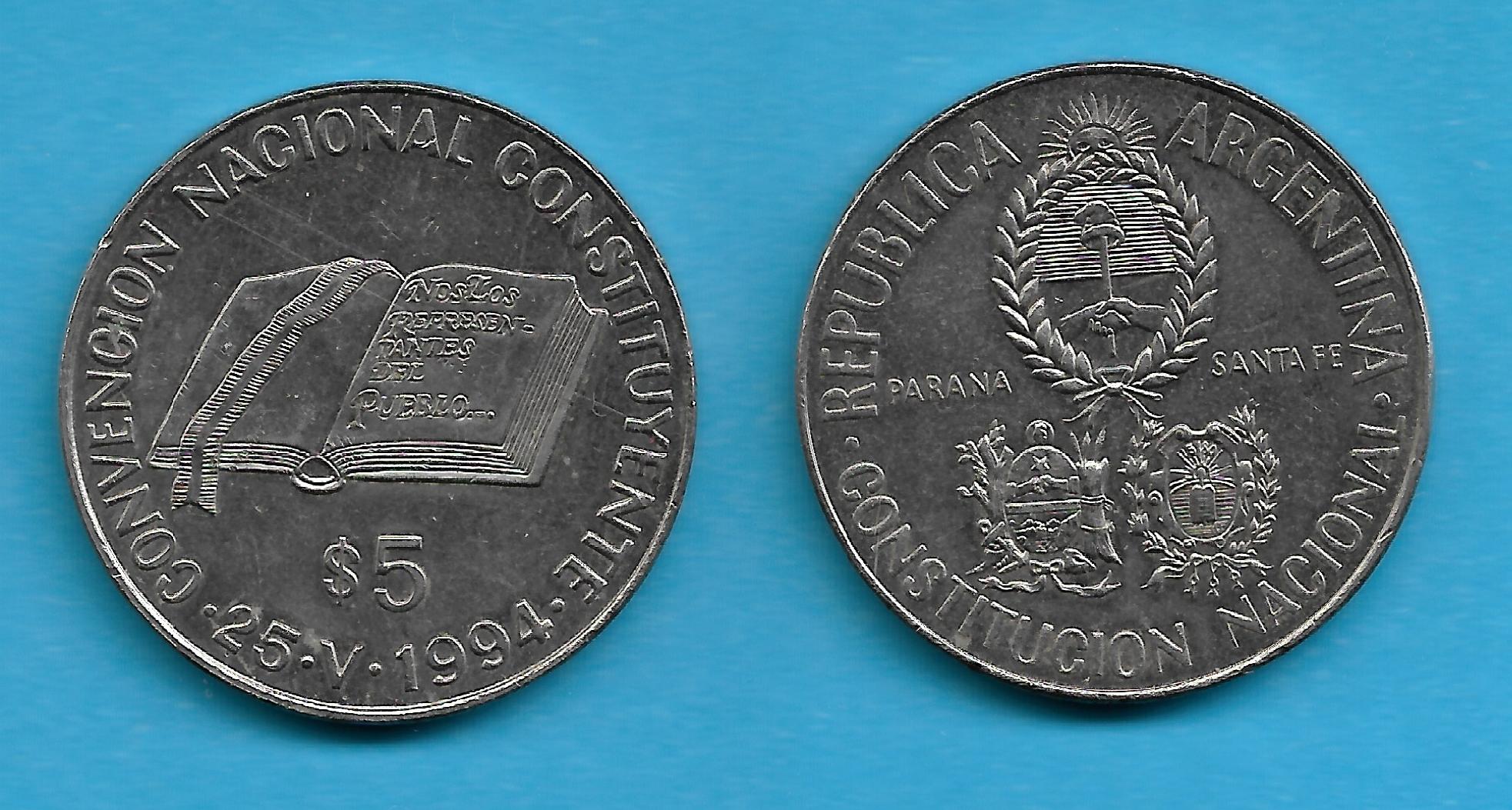 Moneda de Convención Nacional Constituyente de