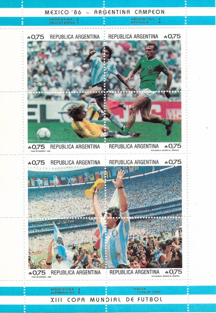 Maradona y la Copa del Mundial 1986