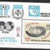 Hoja Block XI Campeonato Mundial de Futbol 1978 - Argentina Campeón - Valor Facial 1000 Pesos