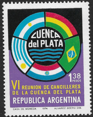 Reunión de Cancilleres de la Cuenca del Plata - 1974