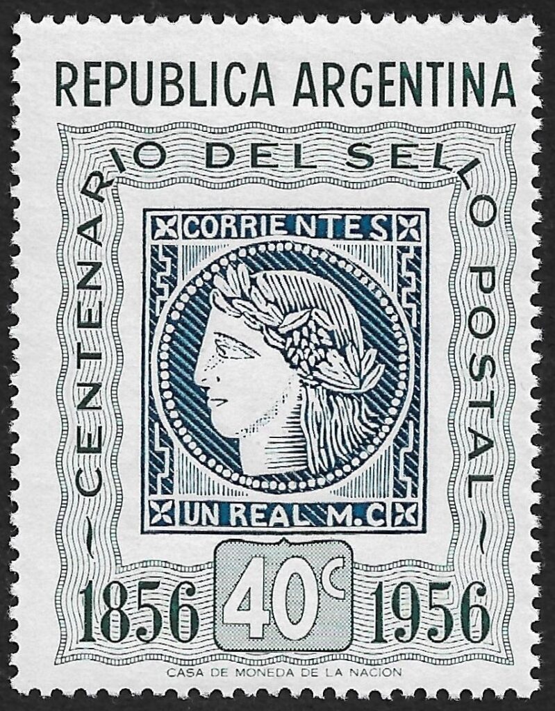 Centenario del Primer Sello Postal Argentino Sellos Postales de la