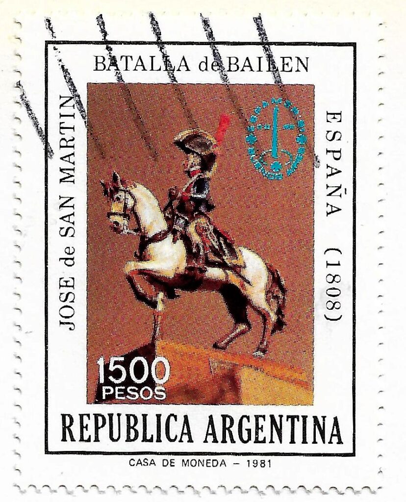José de San Martín y la Batalla de Bailen Año 1808 - Año 1981