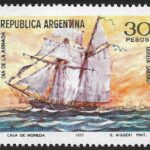Goleta Sarandí - Día de la Armada - Año 1977