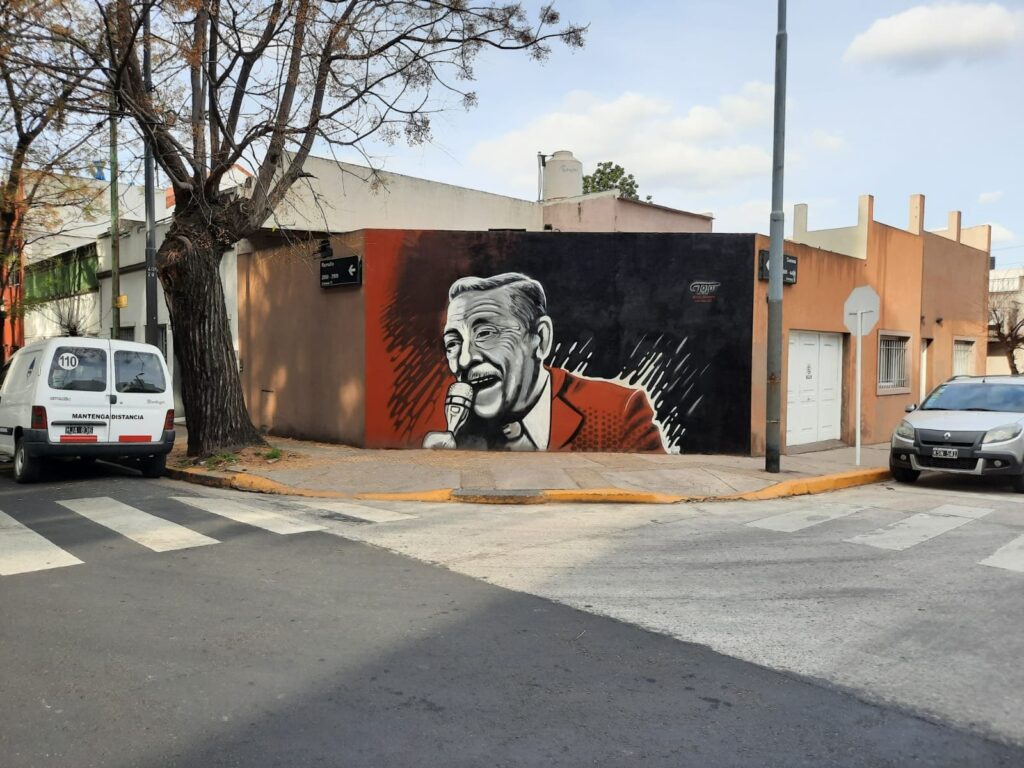 Goyeneche and the Saavedra Neighborhood - Artist: Toto Illustrator https://totoilustrador.com/