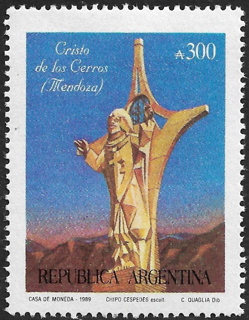 Cristo delle Colline - Mendoza 1989
