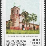 Iglesia San José de Lules - Provincia de Tucumán - Primer día de emisión: 3 de noviembre de 1979