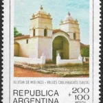 Iglesia de Molinos - Valles Calchaquíes - Provincia de Salta - Primer Día de Emisión : 3 de noviembre de 1979