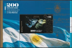 200 Años del Primer Izamiento de la bandera Argentina en Islas Malvinas 1820-2020