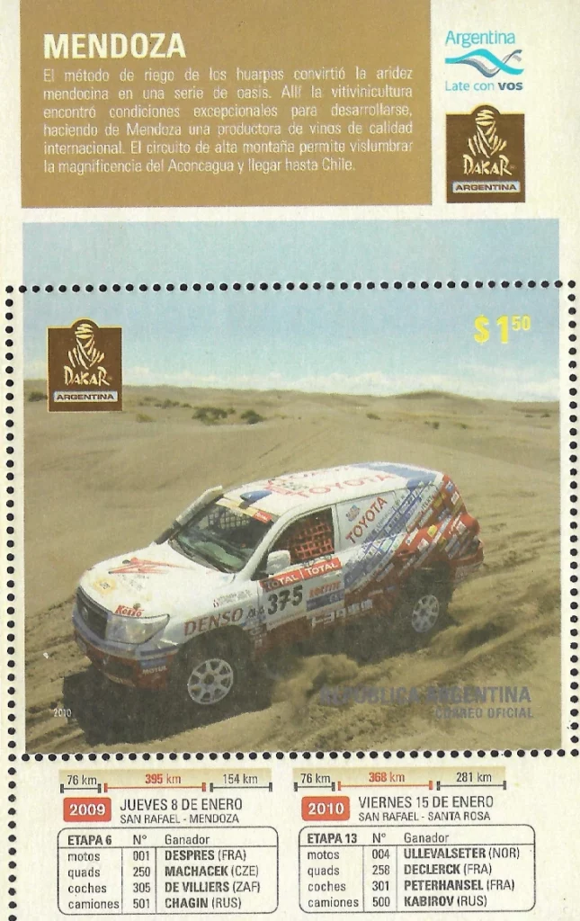 Rally Dakar Mendoza Año 2010