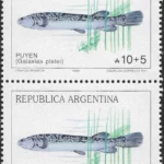 Puyen - Galaxias Platei - Año 1989 - Fish - Pescados del Mar Argentino