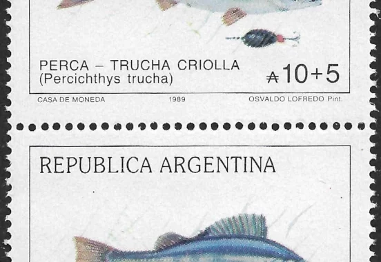 Perca Trucha Criolla - Año 1989