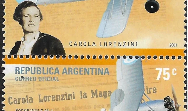 Aviadores - Carola Lorenzini - Año 2001 - La Maga del Aire