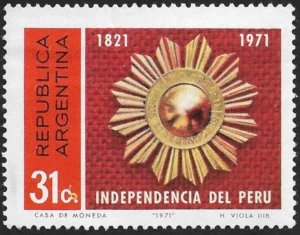 Independencia de Perú - 150 Años - (1821-1971)