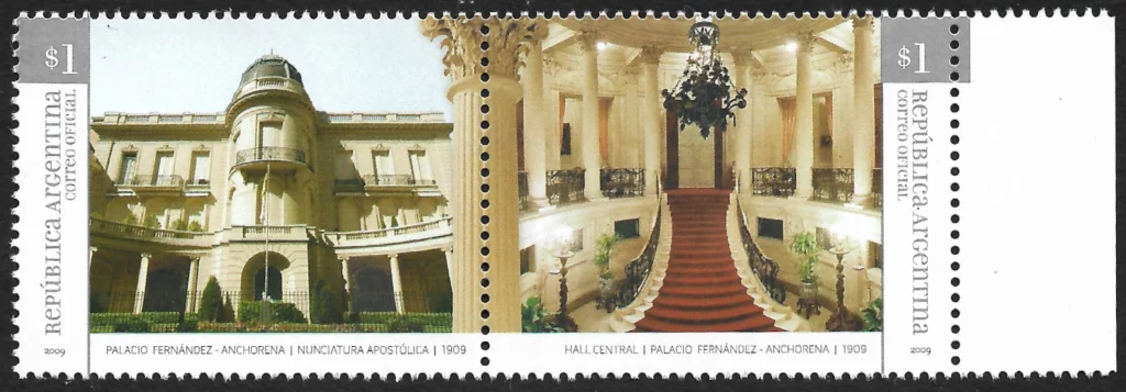 Palacio Fernández Anchorena - Nunciatura Apóstolica - Año 1909