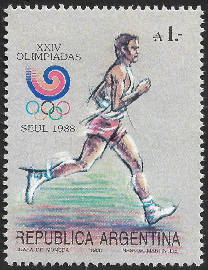 Atletismo - XXIV Juegos Olímpicos Seúl - Año 1988