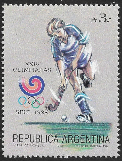 Hockey XXIV Juegos Olímpicos Seúl - Año 1988