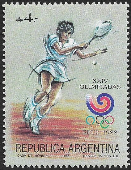 Tenis Seúl 1988 XXIV Juegos Olímpicos