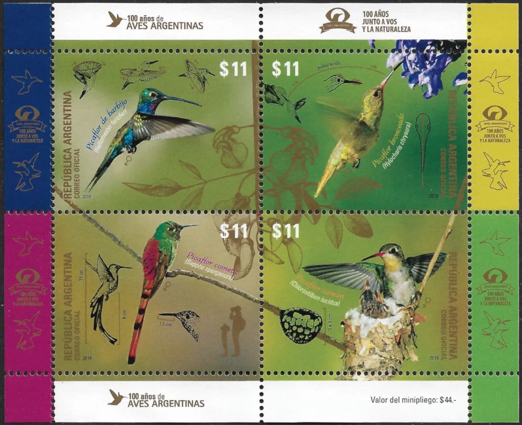 100 Años de la Serie de Aves Argentinas - Picaflor