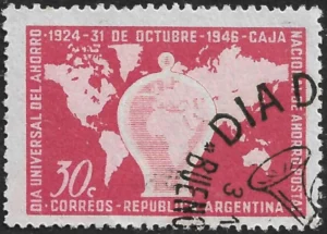 Caja Nacional de Ahorro Postal - Año 1946