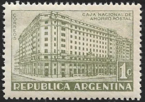 Caja Nacional de Ahorro Postal - Año 1942